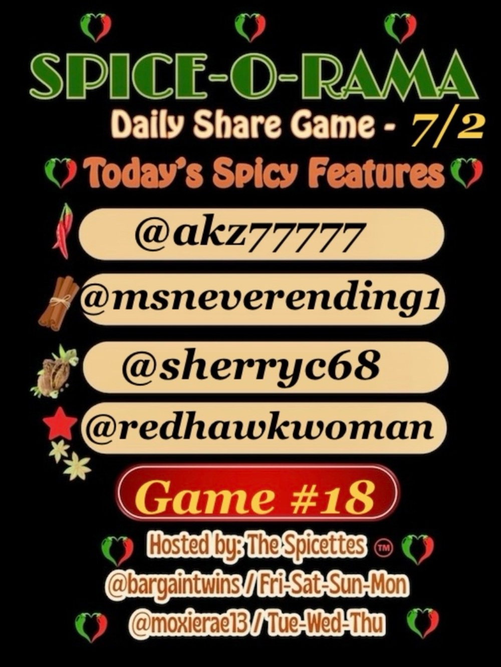 SUNDAY’S UP OVER IN
GAME 19 🔥 PLEASE STAY
SPICY & SHARE OVER THERE! - Picture 5 of 16